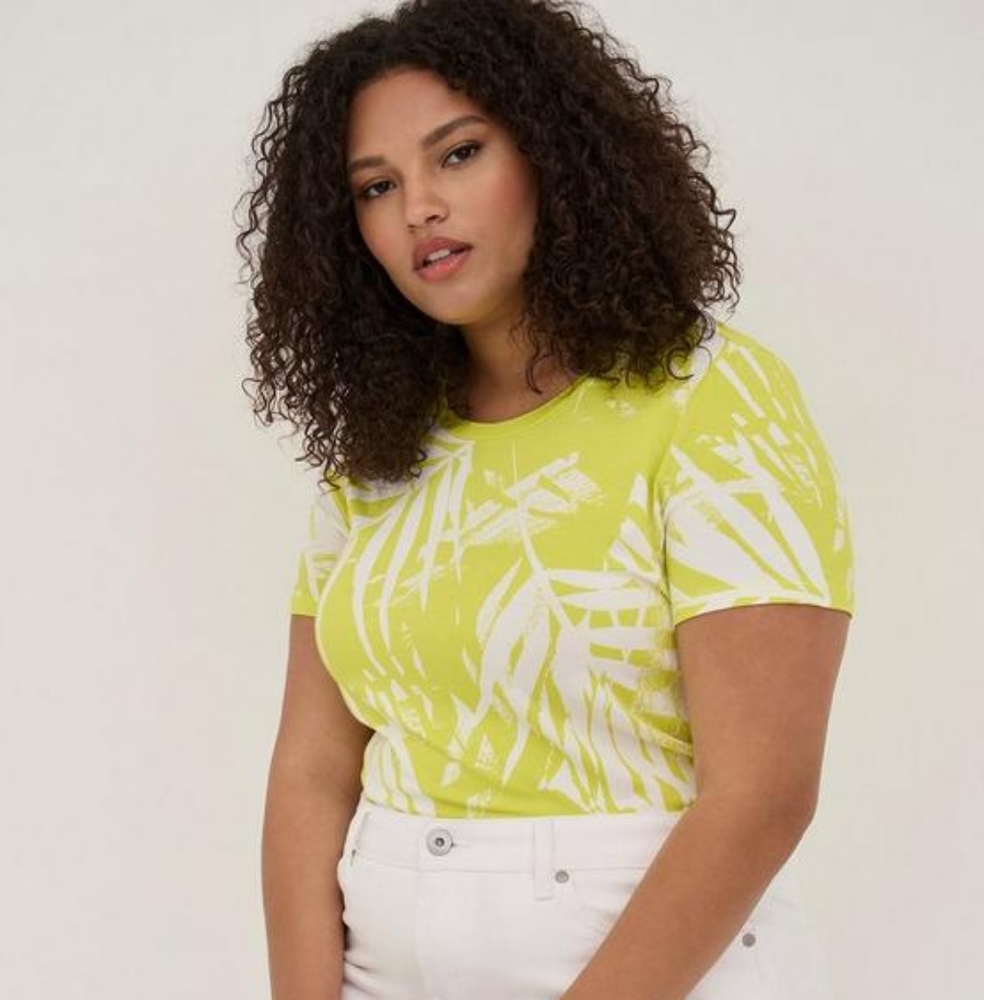 Torrid Perfect Super Soft Crew Neck Short Sleeve Tee